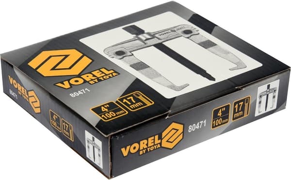 To-armet bomtrækker 100mm 80471 VOREL