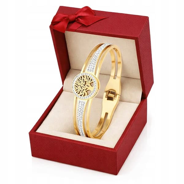 DIAMANTGULDARMBAND Elegant och modern present till kvinnor