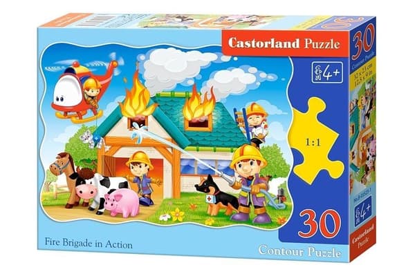 Pulmapeli 30 Palomiehet toiminnassa CASTOR