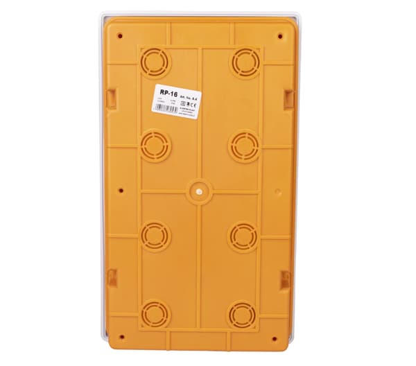 Infälld elcentral 2x8 RP-box 16 moduler ABS PC IP40