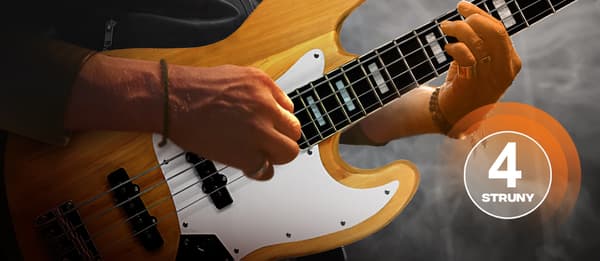 MusicMate MM-G175-W Elbasgitarr