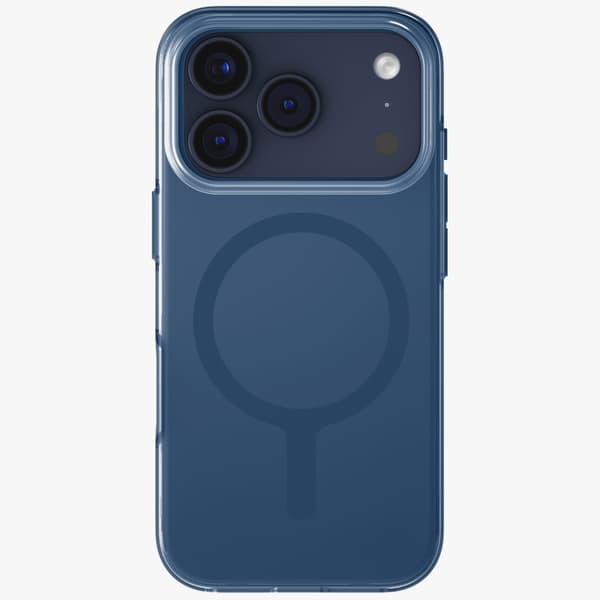 UNIQ Clario MagSafe-etui til iPhone 17 Pro, blå