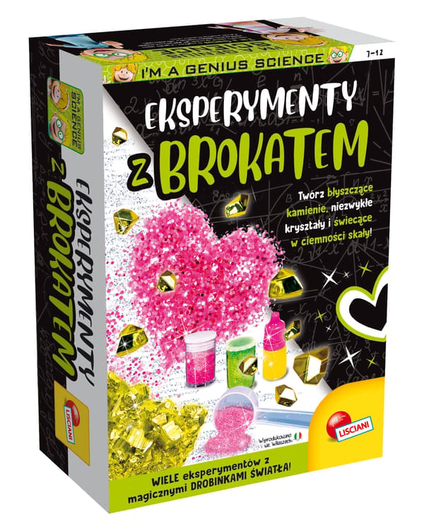 LISCIANI JAG ÄR GENI EXPERIMENTERAR MED GLITTER 1498