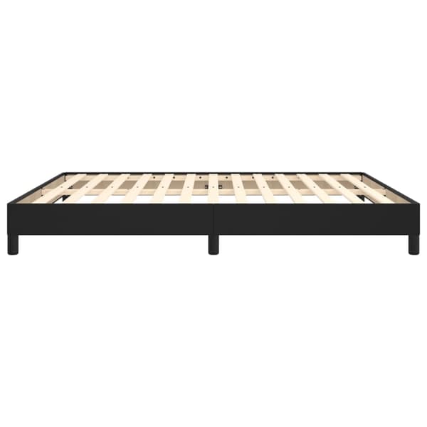 vidaXL sengestel sort 160x200 cm kunstlæder