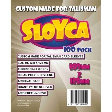 Talisman-ærmer 103x128mm (100 stk.) SLOYCA