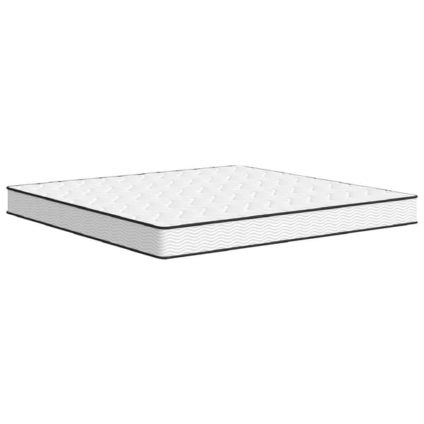vidaXL Bonnell springmadras, medium fasthed, 200x200 cm, kingsize