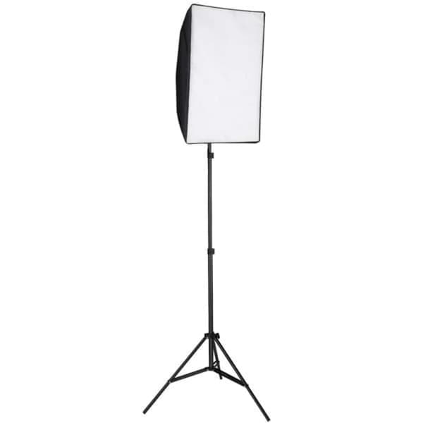 vidaXL Studiokit med softbox och bakgrunder