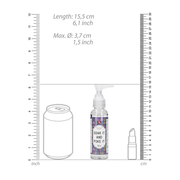 Soak It And Poke It - Ekstra Tyk Glidemiddel - 100 ml