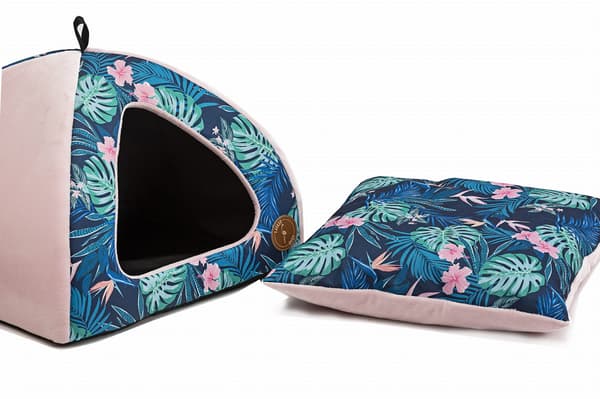 BELLA tropic + lyserød redekasse 40 cm x 40 cm