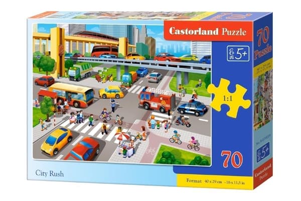 Puslespil 70 Byløb CASTOR