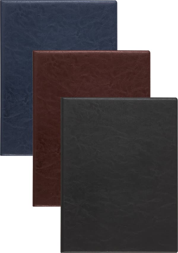 KONFERENCEMAPPER A4 VINYL BURGUNDY 0000
