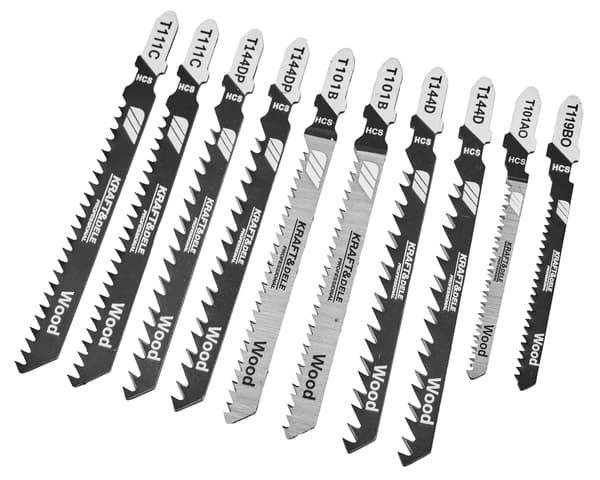 Sticksågbladssats 10 delar KD10336