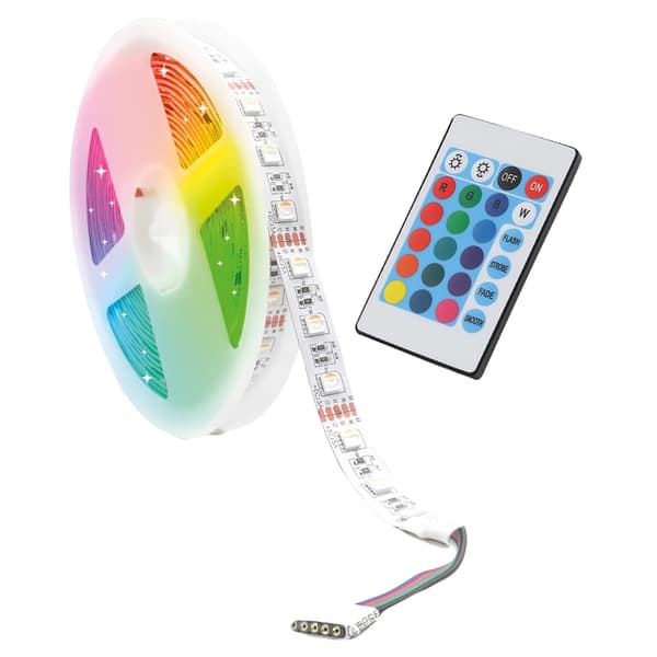 5m RGB LED-remsa