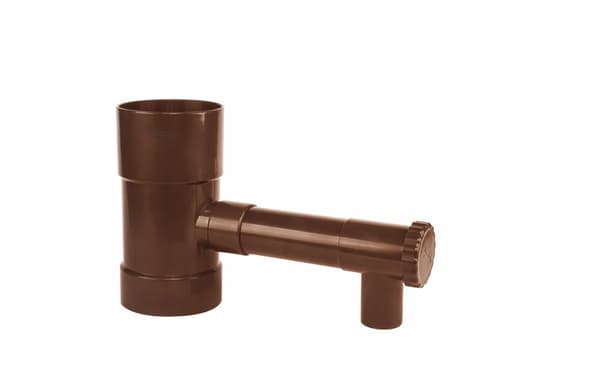 Regnvattenuppsamlare 90 mm, brons