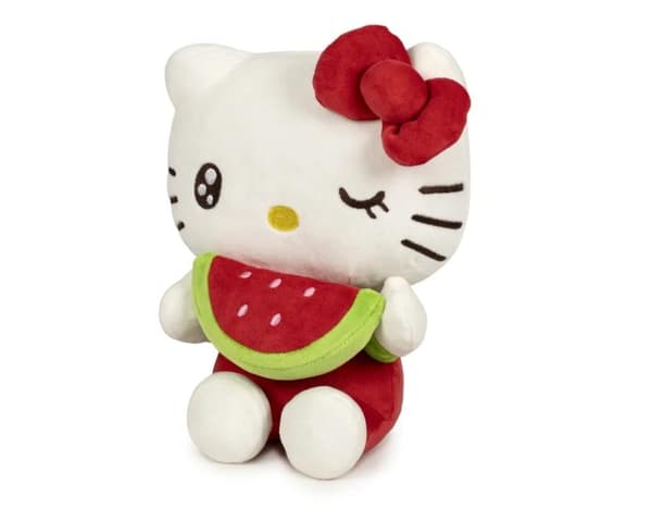 Hello Kitty Makedonien - Vattenmelonplysch 25cm