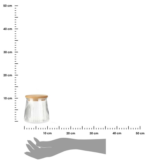 680 ml opbevaringskrukke