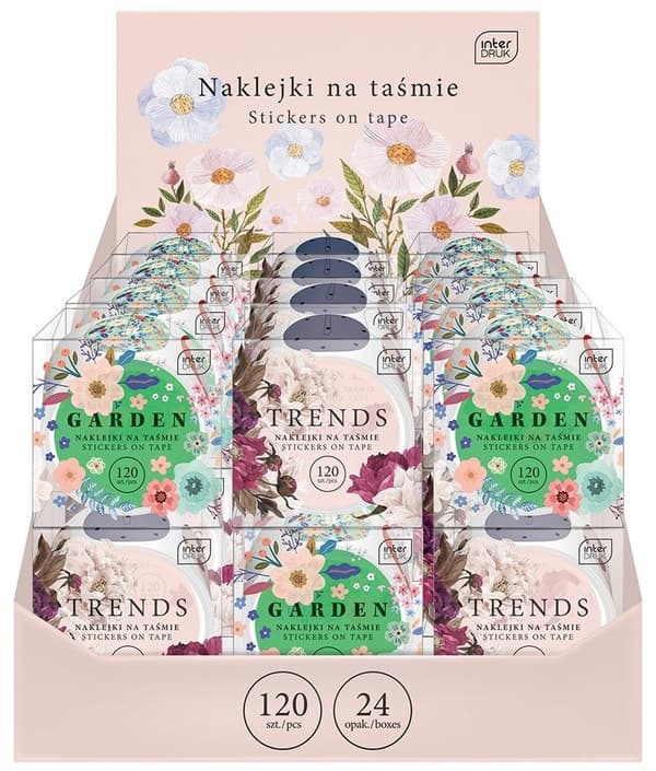 Blomstertape klistermærker