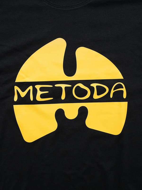 Method Sport Squad svart kortärmad oversize t-shirt M