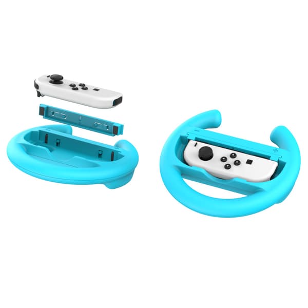 Yaxo Joy-Con Golfgrebssæt til NS/NS2 Inferno Orange & Hydro Blue