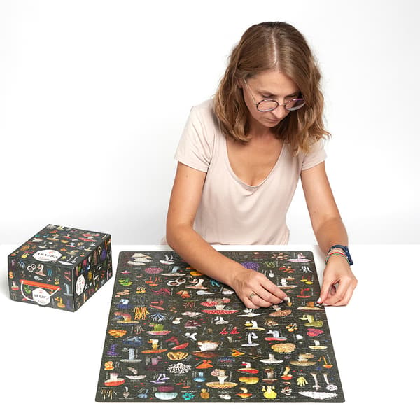 Puzzlove Sienet. 1000 palaa. Perhepalapeli. CzuCzu