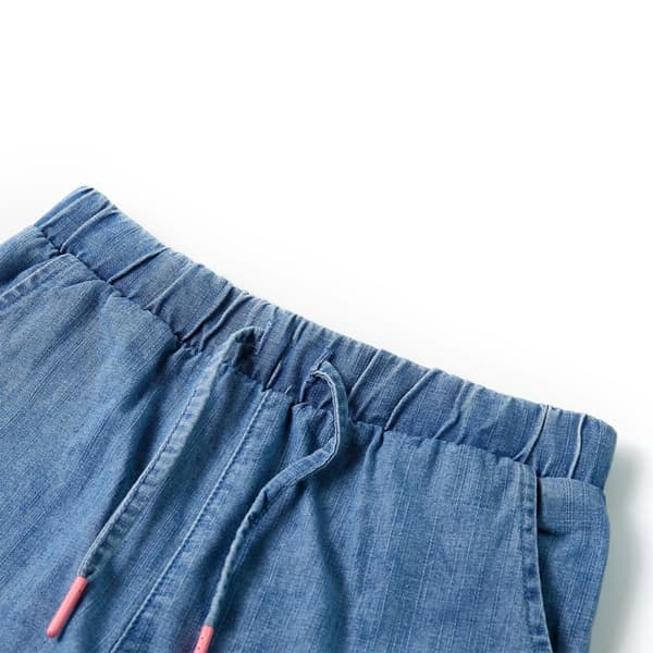 Lasten shortsit, denim-siniset, 128