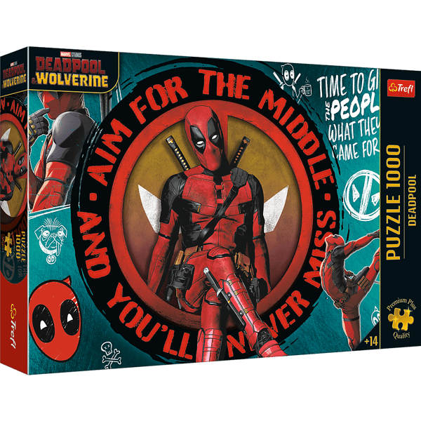 10835 Puslespil 1000 Premium Plus - Deadpool
