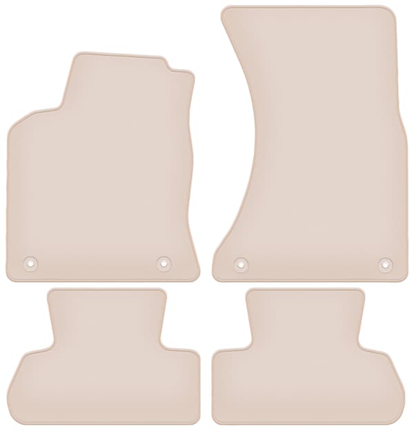 PREMIUM beige gulvmåtter til: Audi Q5 I SUV 2008-2017