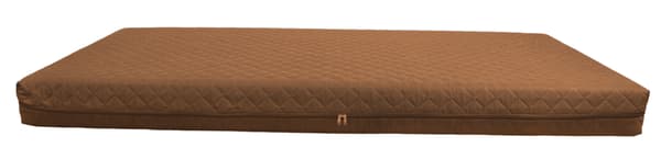 BEIGE QUILTAT MADRASSÖVERDRAG 90x200x24
