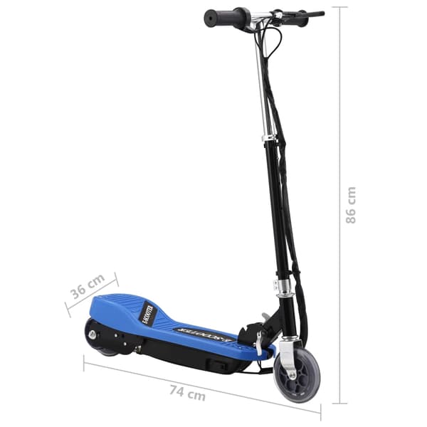 vidaXL Elscooter, 120 W, Blå