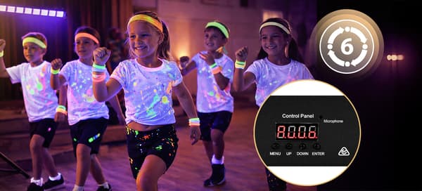 Lys UV MusicMate LGH36 stråle