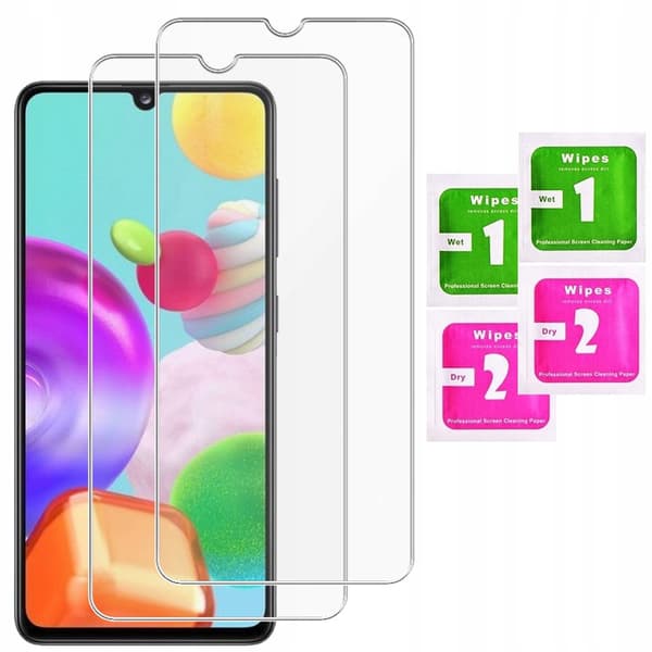 2x GLASSKYDDSGLAS för SAMSUNG GALAXY A41 2-pack | 2-pack