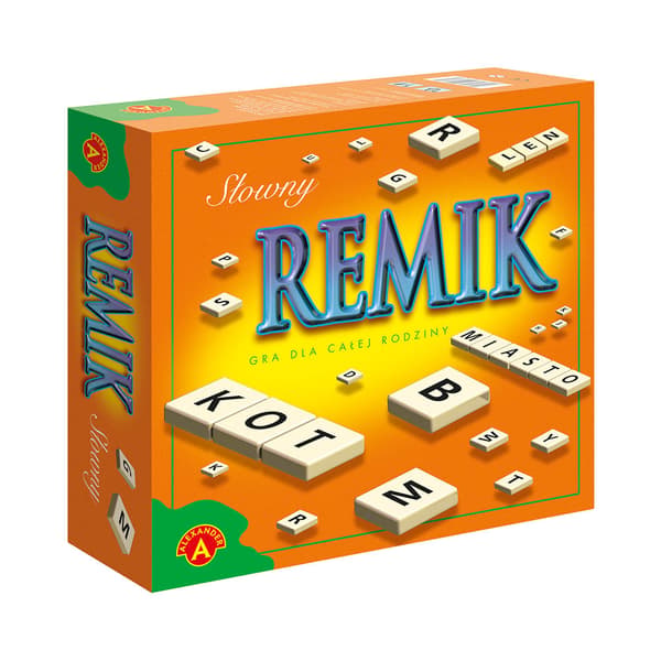 Ord-Rummy. Æske. Brætspil. Alexander