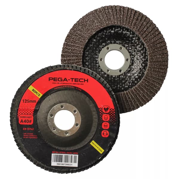 Lamskive til vinkelsliber 125 mm graduering 40 stk.