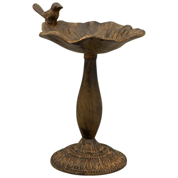 Valurautainen lintukylpy, korkeus 23 cm