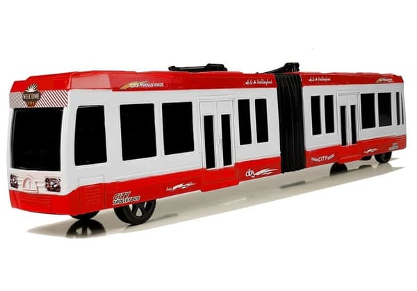 Ledbuss med friktionsdrift Röd