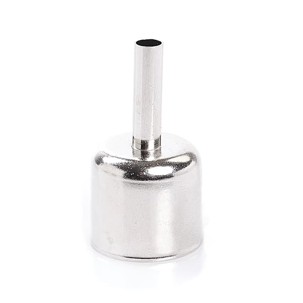 Rak munstycke, kort diameter 7 mm / längd 20 mm för varmluft