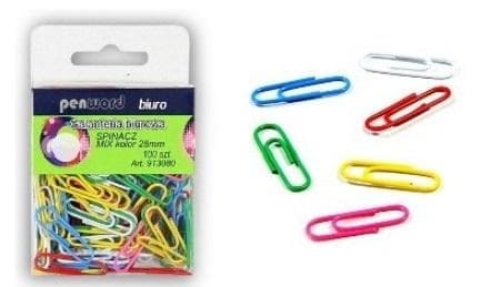 Papirclips 28mm 100 stk.