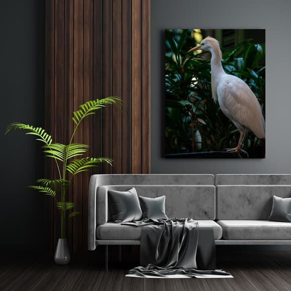 Lærredstryk Dyr Kohejre 40x80 cm