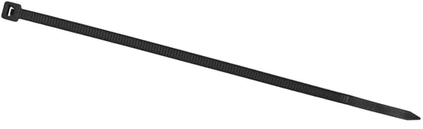 Heckermann kabelbindere 4,8x200mm 100 stk - Sort