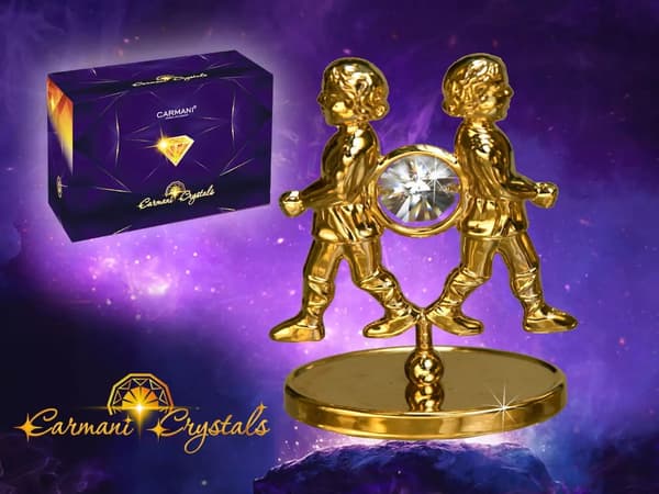 Carmani Crystals Tvillingfigur