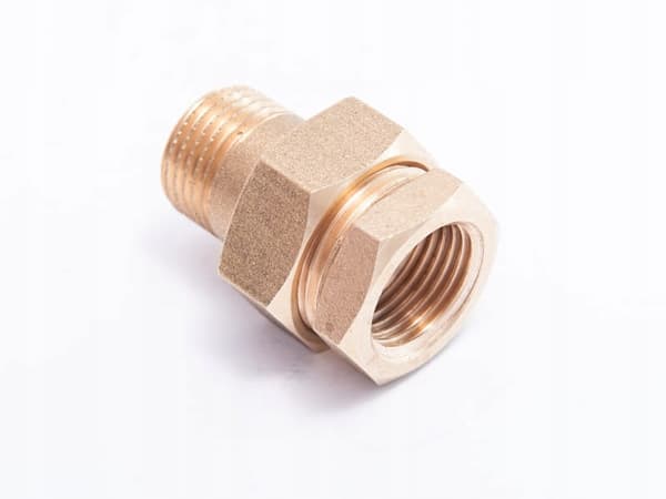 Lige messingskrueforbindelse, O-ringstætning, 3/4” GZ/GW, producent SIZER