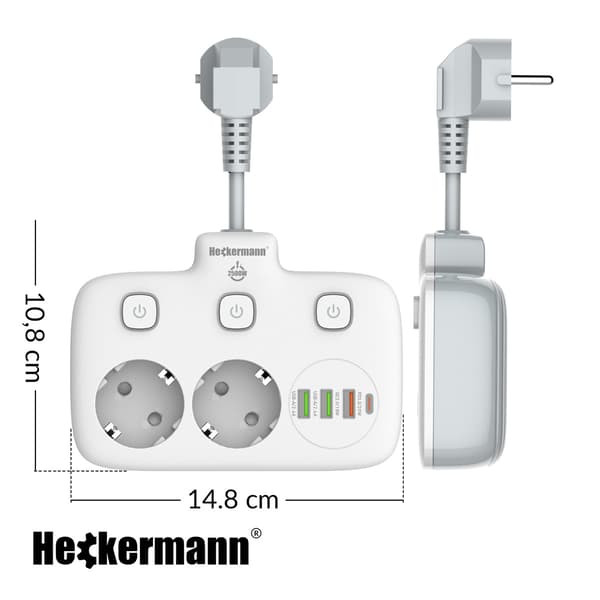 Heckermann SE2435 strømskinne