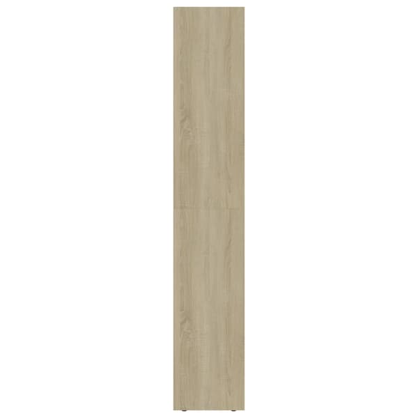 vidaXL hylde, Sonoma eg, 36x30x171 cm, spånplade