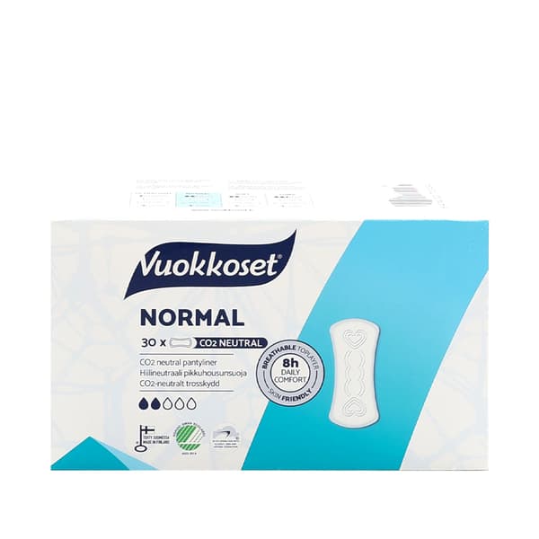 NORMAL trusseindlæg 30 stk VUOKKOSET HVID