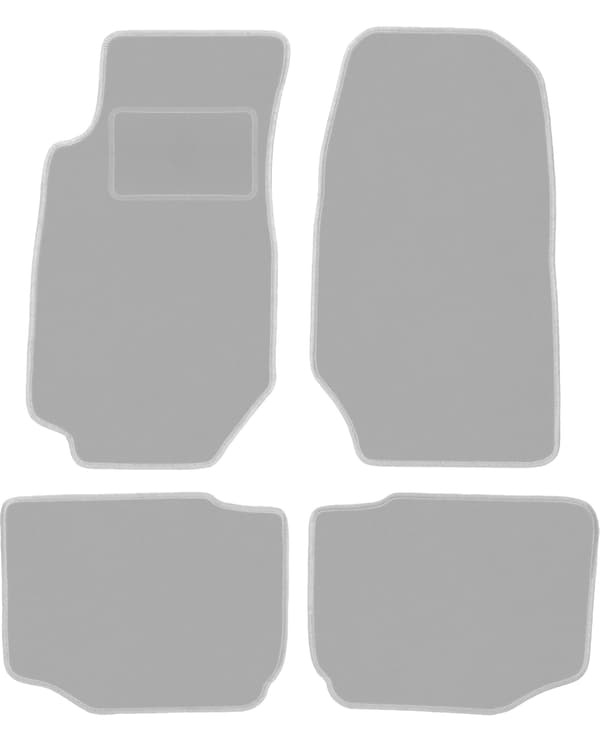 Grå bilmåtter til: Ford Granada sedan (1972-1985)