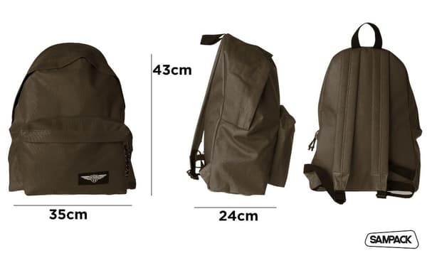 Sampack ruskea reppu