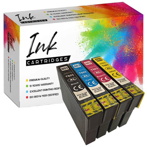 4x blæk til Epson GP-E603XL CMYK GP