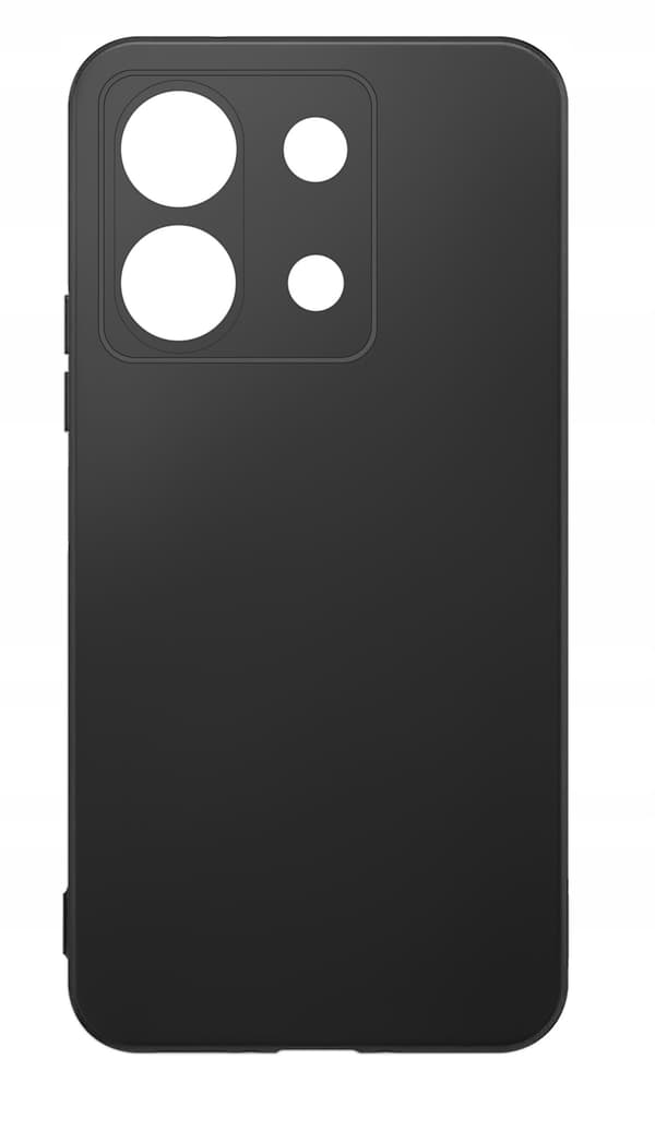 Skal till Xiaomi Redmi Note 13 5G SILIKONBAKSIDA MATTSKAL+ Glas