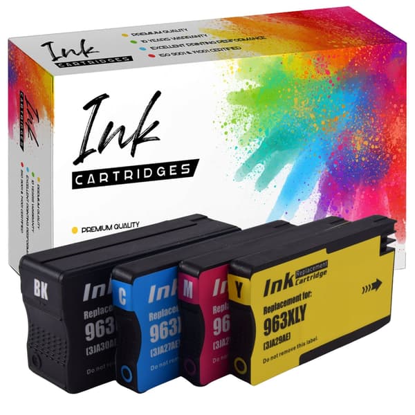 4x blækpatroner til HP GP-H963XL CMYK GP