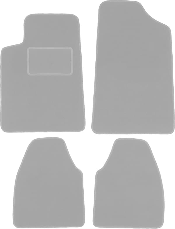 Grå bilmåtter til: Citroën C6 sedan (2005-2012)